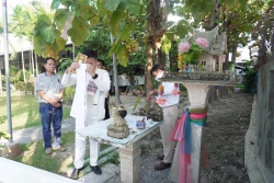 20231209120051.jpg -  พิธีขึ้นศาลพระภูมิเจ้าที่ใหม่ ที่โรงเรียนสันทรายหลวง แผนกอนุบาล | https://ssl.ac.th