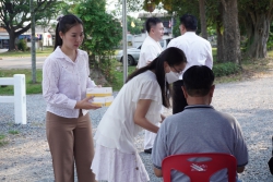 20231209120056.jpg -  พิธีขึ้นศาลพระภูมิเจ้าที่ใหม่ ที่โรงเรียนสันทรายหลวง แผนกอนุบาล | https://ssl.ac.th