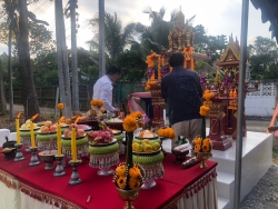 20231209120221.jpg -  พิธีขึ้นศาลพระภูมิเจ้าที่ใหม่ ที่โรงเรียนสันทรายหลวง แผนกอนุบาล | https://ssl.ac.th