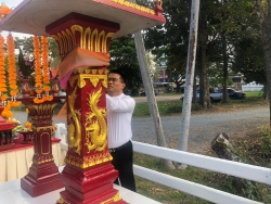 20231209120226.jpg -  พิธีขึ้นศาลพระภูมิเจ้าที่ใหม่ ที่โรงเรียนสันทรายหลวง แผนกอนุบาล | https://ssl.ac.th