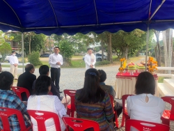 20231209120238.jpg -  พิธีขึ้นศาลพระภูมิเจ้าที่ใหม่ ที่โรงเรียนสันทรายหลวง แผนกอนุบาล | https://ssl.ac.th