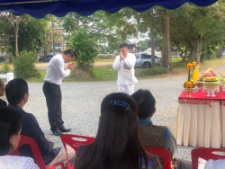 20231209120239.jpg -  พิธีขึ้นศาลพระภูมิเจ้าที่ใหม่ ที่โรงเรียนสันทรายหลวง แผนกอนุบาล | https://ssl.ac.th