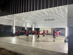 20240113031527.jpg - ชมรมออกกำลังตำบลสันทรายหลวง มาขอใช้สถานที่โดมแ่ผนกอนุบาล | https://ssl.ac.th