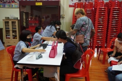 20240322065506.jpg - หน่วยกาชาดเชียงใหม่ มารับบริจาคโลหิตเคลื่อนที่ ณ โรงเรียนสันทรายหลวง | https://ssl.ac.th