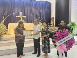 20240408032224.jpg - คณะผู้บริหารตัวแทนครู นักเรียน ร่วมวางหรีด เคารพศพ ด.ญ.วารีทิพย์ วัชราเดชากรม นักเรียนชั้นมัธยมศึกษาปีที่ 2 | https://ssl.ac.th