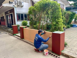 20240602111226.jpg - โรงเรียนสันทรายหลวงเร่งพัฒนากายภาพให้สวยงาม สะอาด น่าอยู่น่าเรียน | https://ssl.ac.th