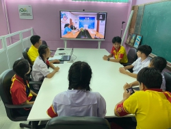 20240830062710(4).jpg - ทีมงานสภานักเรียนโรงเรียนสันทรายหลวง ได้ร่วมประชุมตอบข้อซักถามจากสำนักงานเขตพื้นที่การศึกษาประถมศึกษาเชียงใหม่ เขต 2 | https://ssl.ac.th
